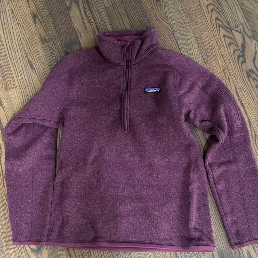 Patagonia Maroon Fleece Pullover